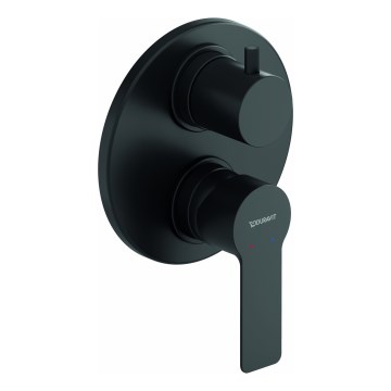 Duravit DC5210008046 - Bateria prysznicowa podtynkowa D-CODE, matowa czerń