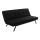 Dwuosobowa rozkładana sofa BAKU, czarna