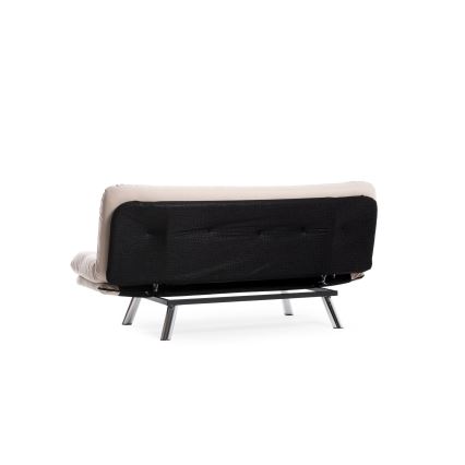 Dwuosobowa rozkładana sofa BAKU kremowa