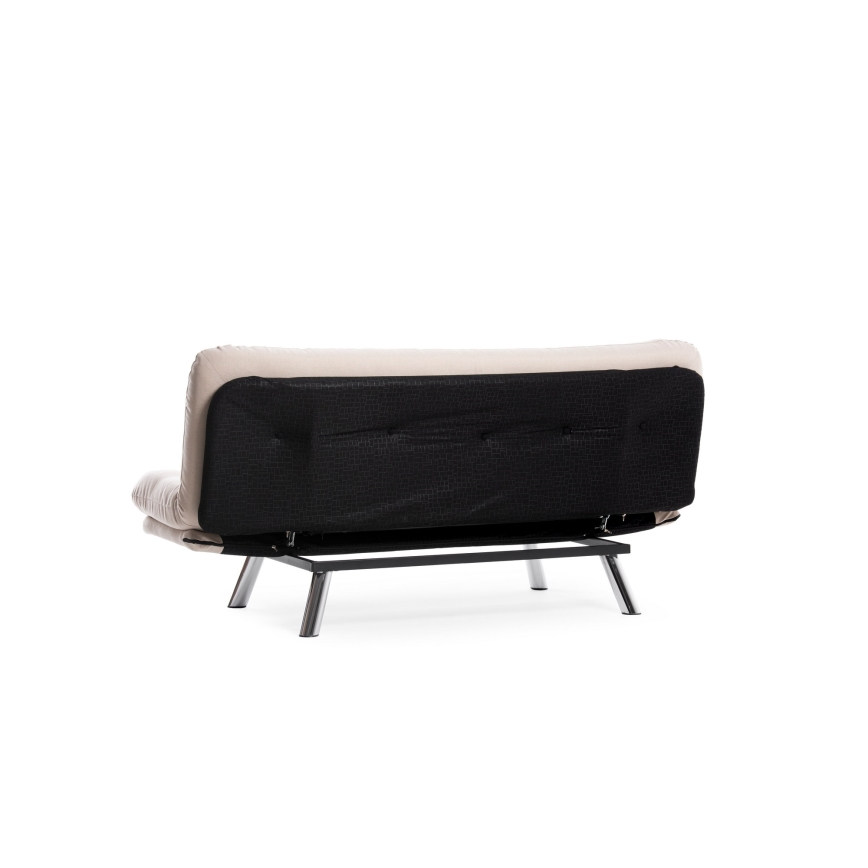 Dwuosobowa rozkładana sofa BAKU kremowa