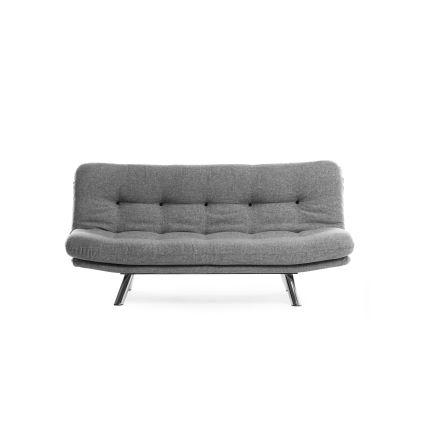 Dwuosobowa rozkładana sofa BINA jasnoszara