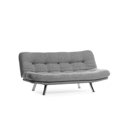 Dwuosobowa rozkładana sofa BINA jasnoszara