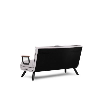 Dwuosobowa rozkładana sofa QIRA biała