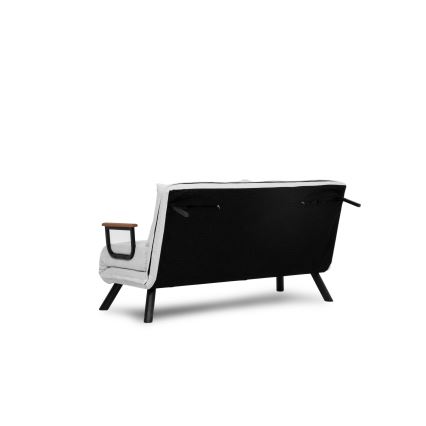 Dwuosobowa rozkładana sofa QIRA biała