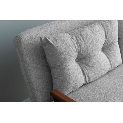 Dwuosobowa rozkładana sofa QIRA szara