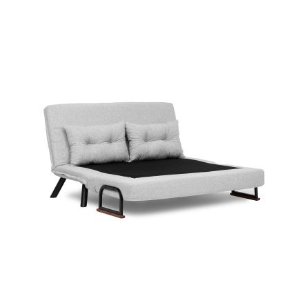 Dwuosobowa rozkładana sofa QIRA szara