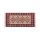 Dwustronny orientalny dywan KILIM 80x150 cm czerwony/beżowy