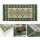Dwustronny orientalny dywan KILIM 80x150 cm zielony/beżowy