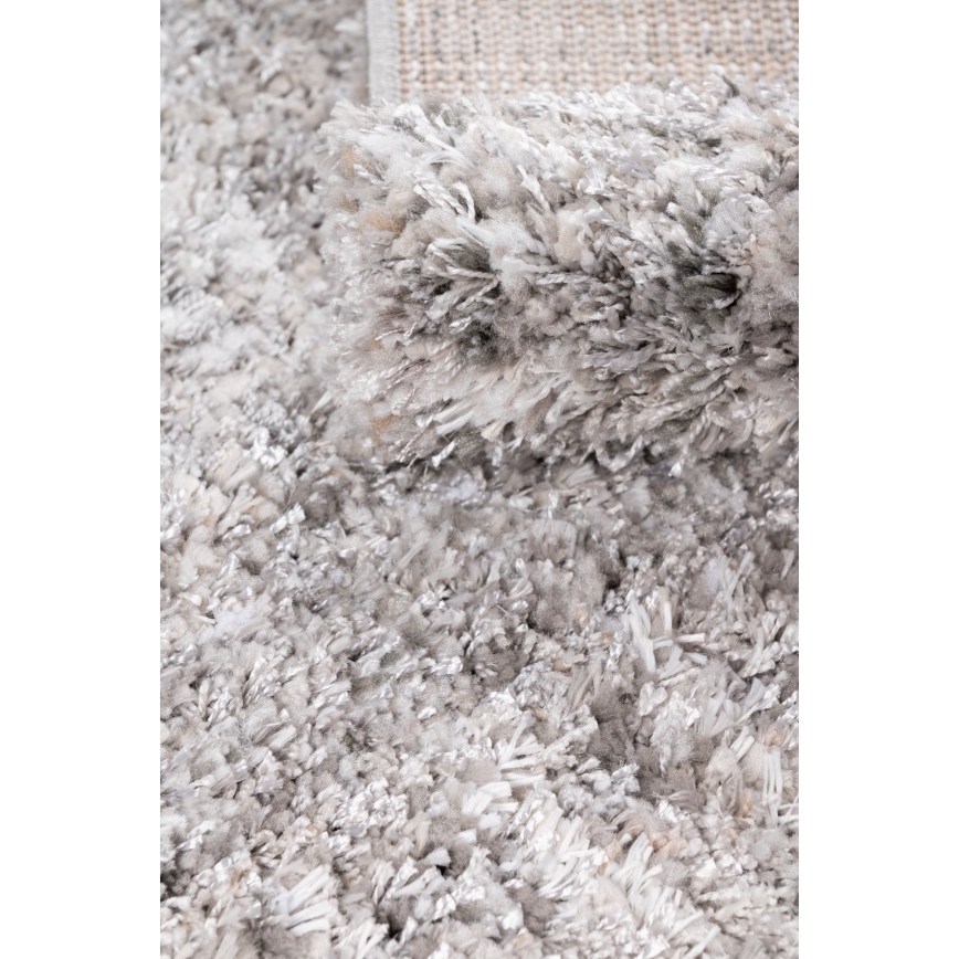 Dywan BILBAO SHAGGY 120 x 160 cm szary/antracyt