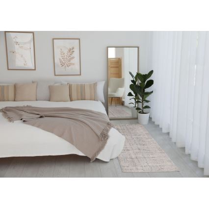 Dywan BILBAO SHAGGY 80x150 cm beżowy