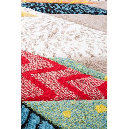 Dywan dziecięcy BOND KIDS 80x150 cm, 2100 g/m², wielobarwny