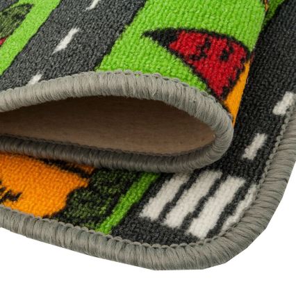 Dywan dziecięcy PLAYTOWN 160x220 cm kolorowy/miasto