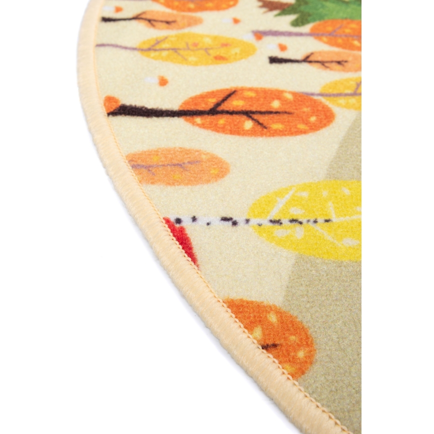 Dywan dziecięcy STELLA STREETS 120 cm beżowy/miasto
