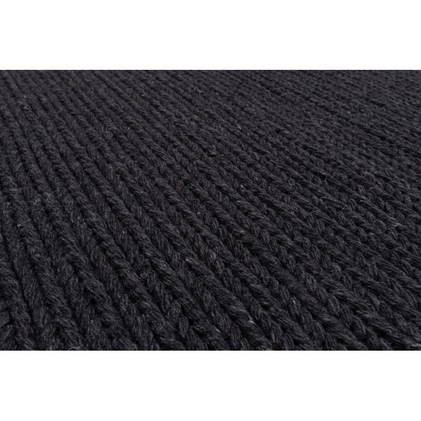 Dywan FIR WOOL 160x230 cm 2600 g/m2 antracyt/naturalny