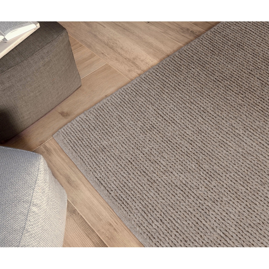 Dywan FIR WOOL 160x230 cm 2600 g/m2 beżowy/naturalny