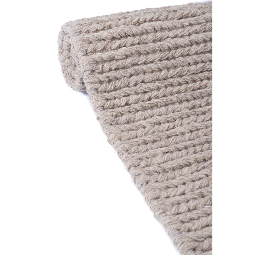 Dywan FIR WOOL 160x230 cm 2600 g/m2 beżowy/naturalny