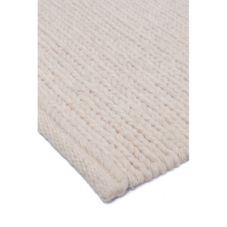 Dywan FIR WOOL 160x230 cm 2600 g/m2 kremowy/naturalny