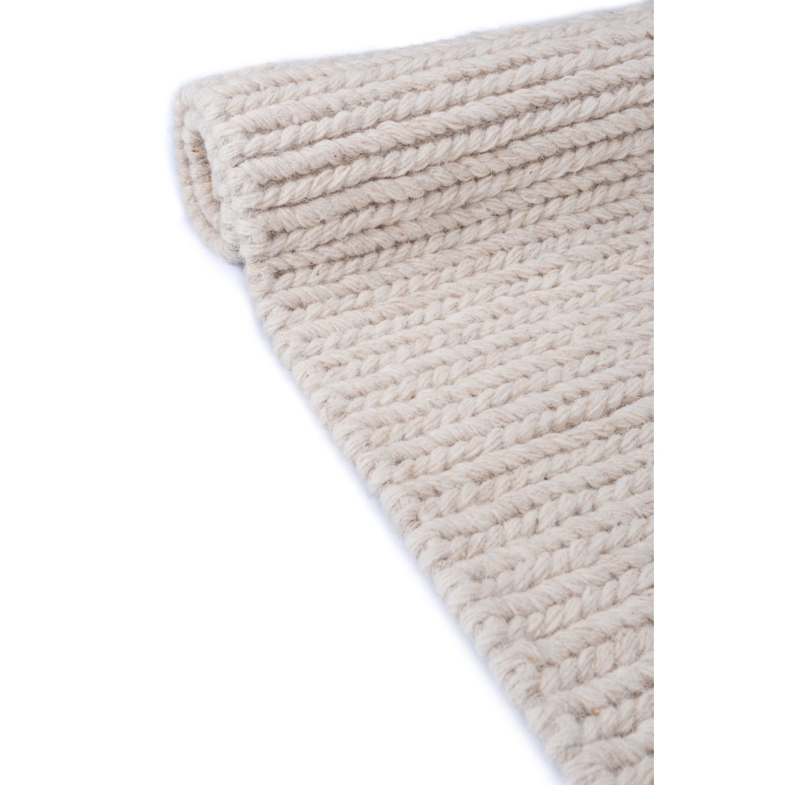 Dywan FIR WOOL 200x300 cm 2600 g/m2 kremowy/naturalny