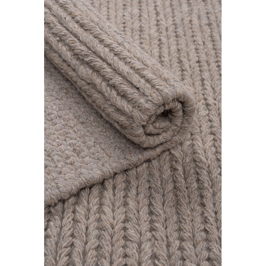 Dywan FIR WOOL 70x140 cm 2 600 g/m2 beżowy/naturalny