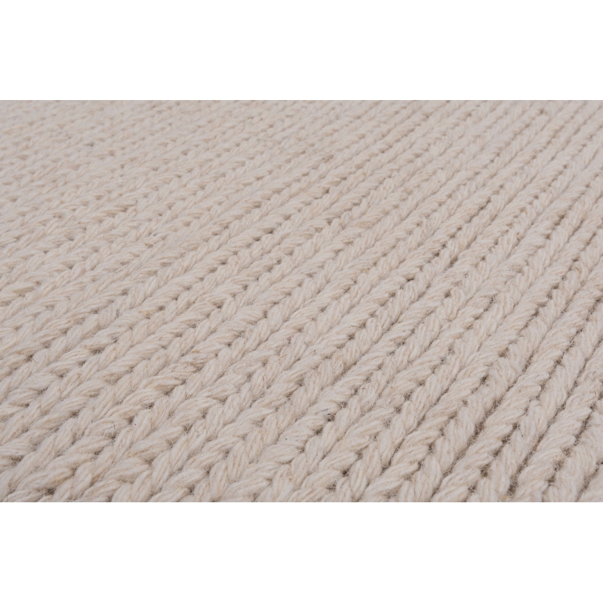 Dywan FIR WOOL 70x140 cm 2600 g/m2 kremowy/naturalny