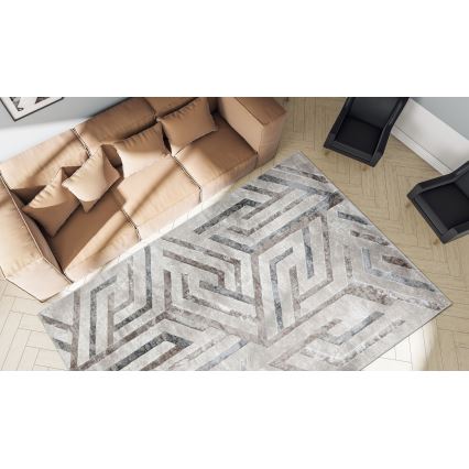 Dywan GRECE 120x170 cm 2150 g/m2 beżowy/szary