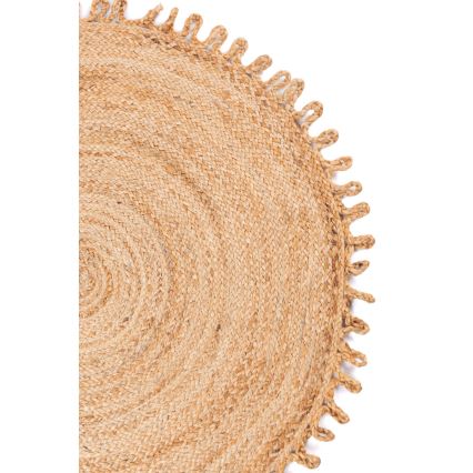 Dywan JUTA 100 cm beżowy/naturalny