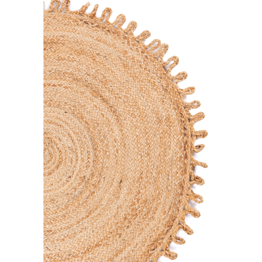 Dywan JUTA 100 cm beżowy/naturalny