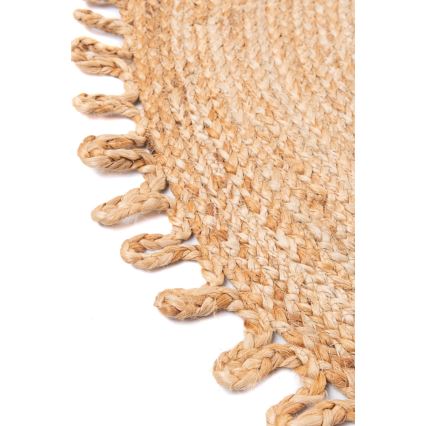 Dywan JUTA 100 cm beżowy/naturalny