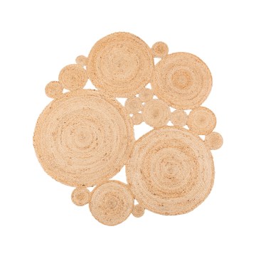 Dywan JUTA 140 cm beżowy/naturalny