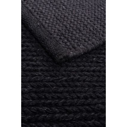 Dywan naturalny FIR WOOL 70x140 cm 2600 g/m2 antracyt