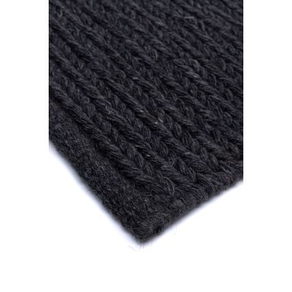 Dywan naturalny FIR WOOL 70x140 cm 2600 g/m2 antracyt