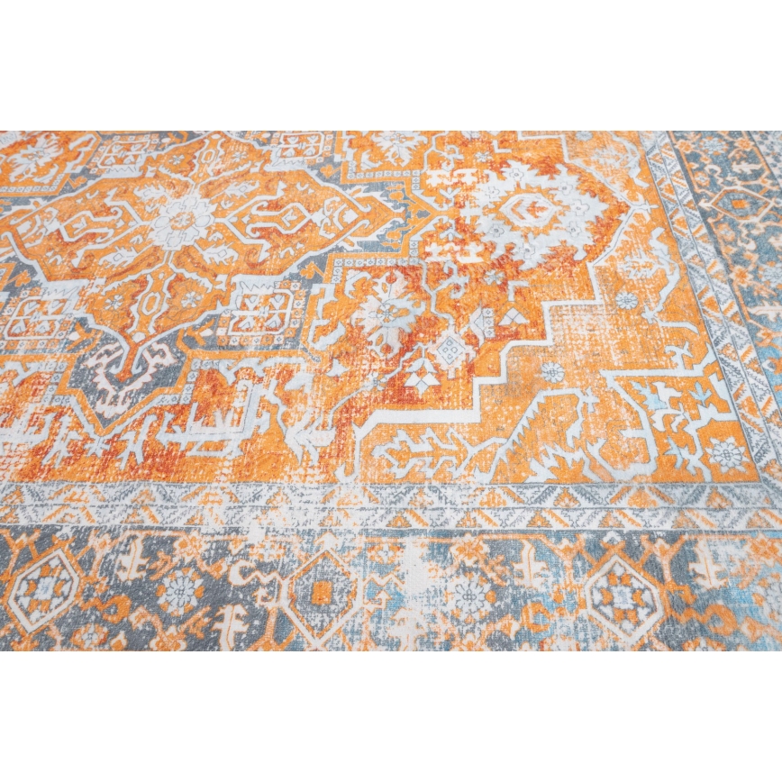 Dywan orientalny DOVE-VINTAGE 160x220 cm, 2600 g/m², pomarańczowy