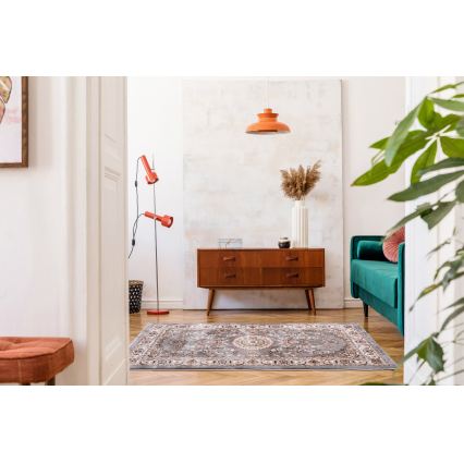 Dywan orientalny DUBAI 120x170 cm 2300 g/m2 szary