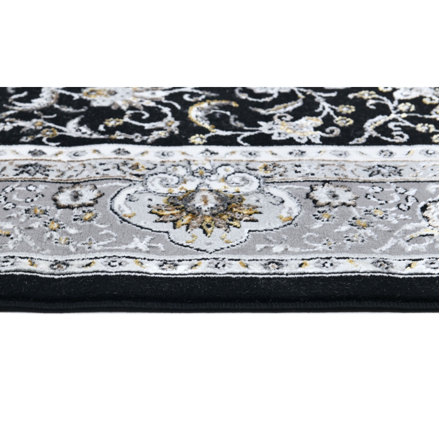 Dywan orientalny GRECE 120x170 cm 2150 g/m2 czarny/szary/biały