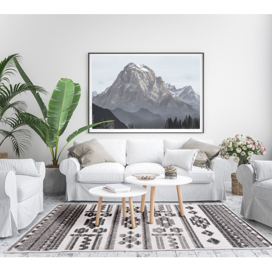 Dywan orientalny NEPAL 120x180 cm szary