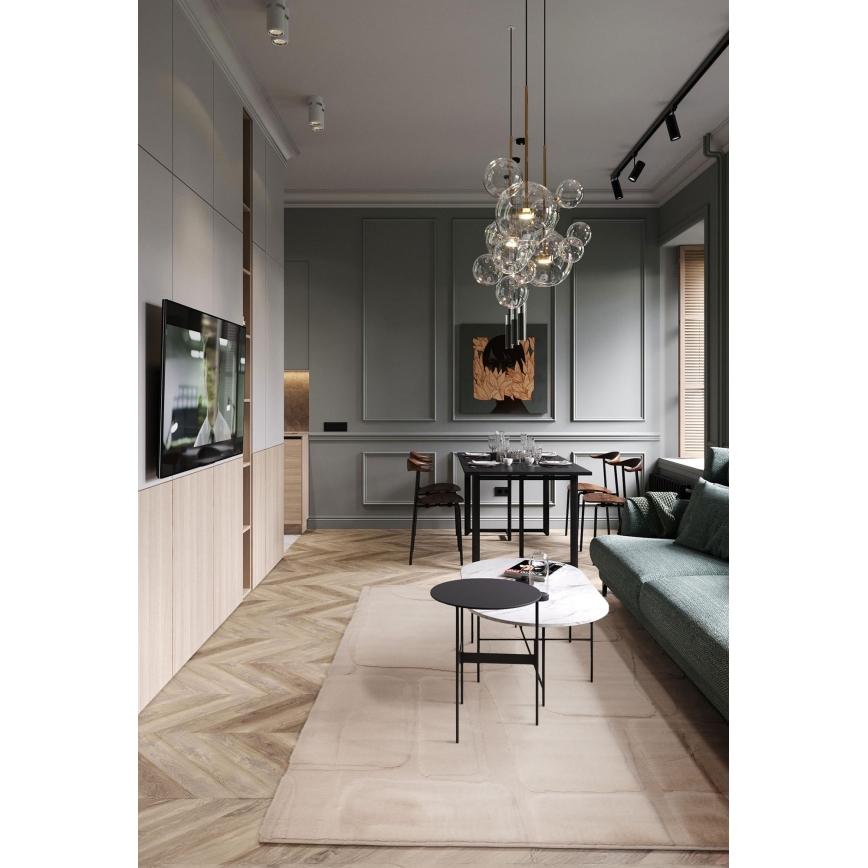 Dywan RABBIT 3D 120x170 cm beżowy