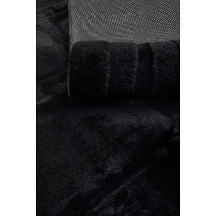 Dywan RABBIT 3D 120x170 cm czarny