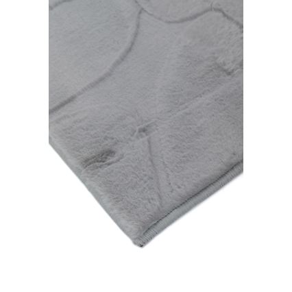 Dywan RABBIT 3D 120x170 cm jasnoszary