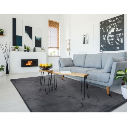 Dywan RABBIT 3D 80x150 cm antracyt