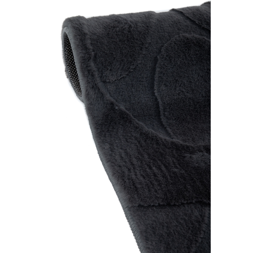 Dywan RABBIT 3D 80x150 cm antracyt