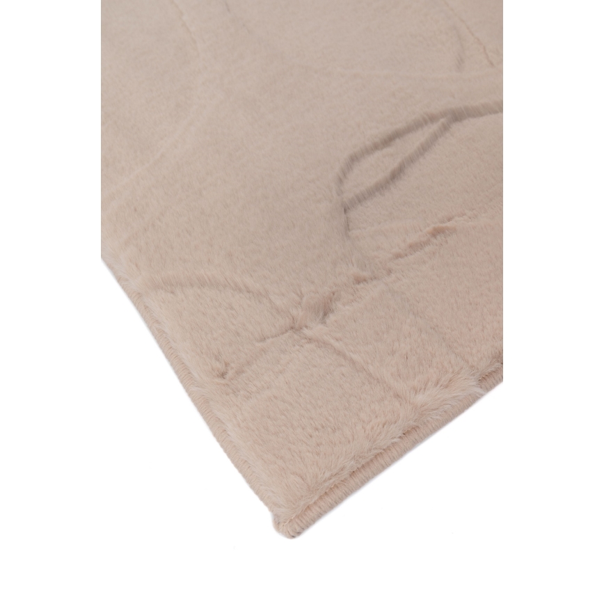 Dywan RABBIT 3D 80x150 cm beżowy