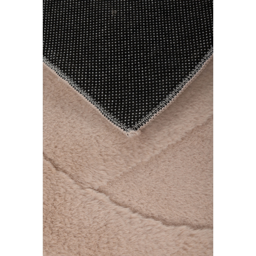Dywan RABBIT 3D 80x150 cm beżowy