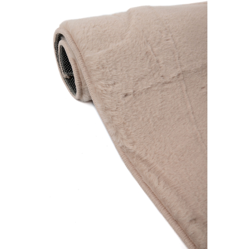 Dywan RABBIT 3D 80x150 cm beżowy