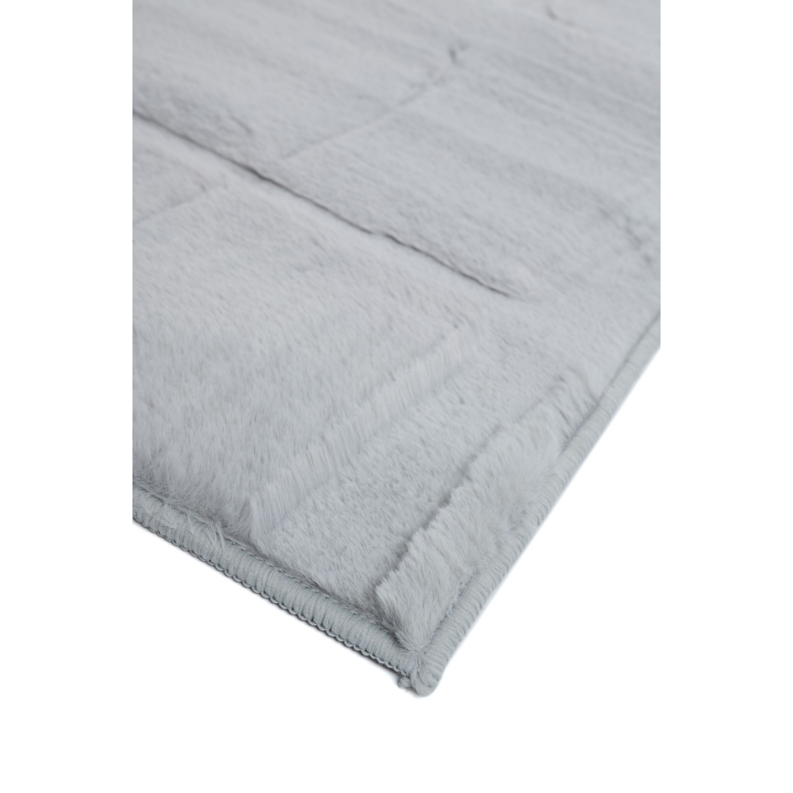 Dywan RABBIT 3D 80x150 cm jasnoszary