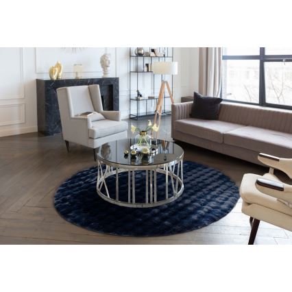 Dywan RABBIT BUBBLE 160 cm ciemnoniebieski