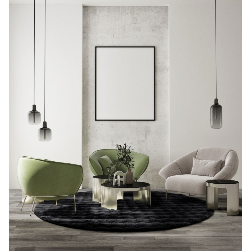 Dywan RABBIT BUBBLE 160 cm czarny