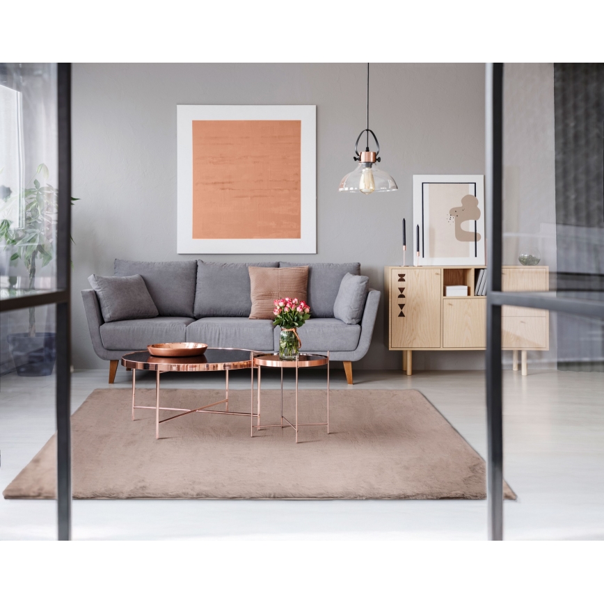 Dywan RABBIT-ROSA NEW 80x150 cm 2000g/m2 beżowy