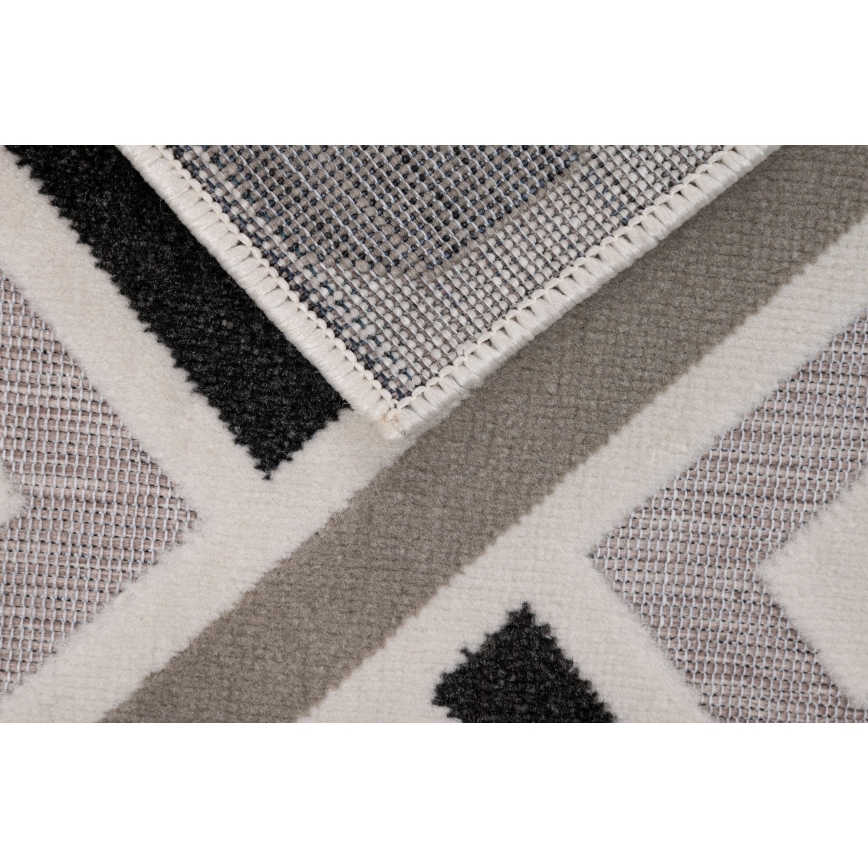 Dywan SHIFT 120x160 cm szary/niebieski