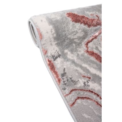 Dywan STONE 160x220 cm różowy/szary