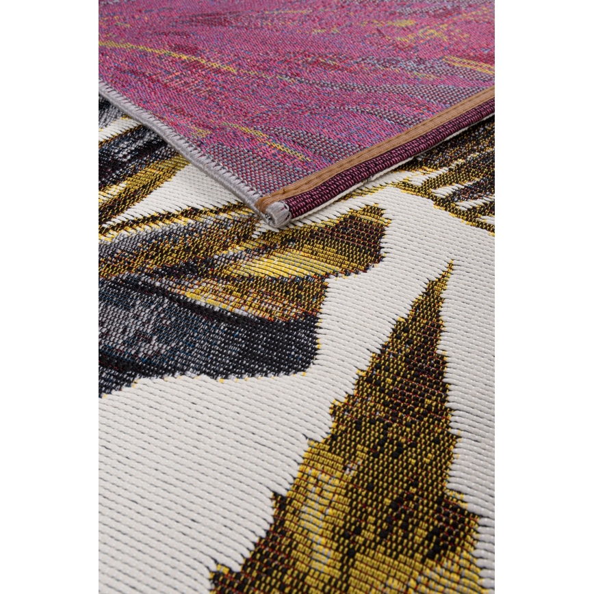 Dywan zewnętrzny CAPPUCCINO 120x180 cm złoty/szary